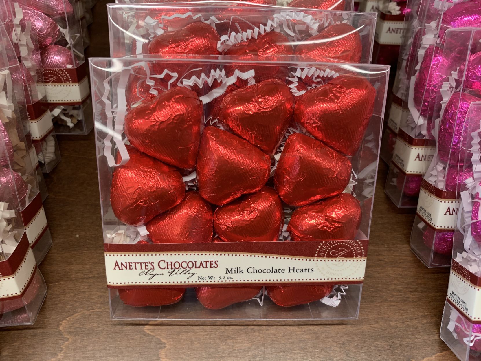 A selection of Valentine's Day sweets from Anette’s Chocolates.